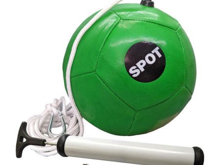 Spot Tether Ball w Rope Dog Toy 1ea One Size For Discount