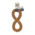 Tall Tails Dog Braided Infinity Tug Orange 11 Inches Online Hot Sale