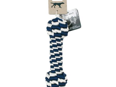 Tall Tails Dog Braided Bone Navy 9 Inches For Cheap