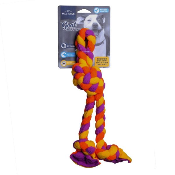 Tall Tails Dog Braided Fleece Tug 15 Inch on Sale