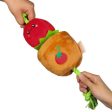 Territory Dog Treat Tug Tomato 15 Inch Fashion