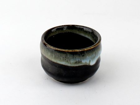 Tenmoku   Grey Nagashi 6.5 cm Sake Cup Fashion