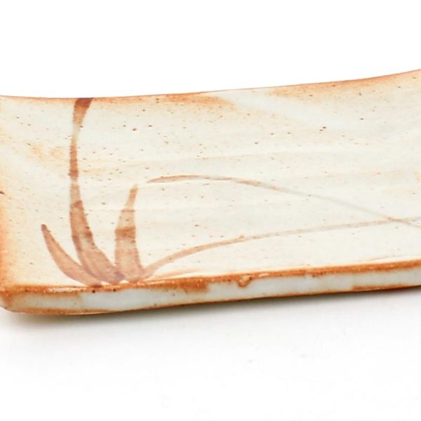 Reed 12.5 cm Ceramic Square Dish Supply