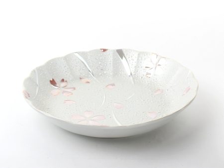 Pearl Flower 22 cm Ceramic Bowl Sale