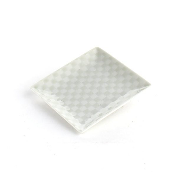 Edo Pattern Square 9.5 cm Ceramic Square Dish Online