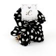 Painted Dot Scrunchie with Pearl Hot on Sale