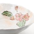 Blurred Cherry Blossom Triangular 20 cm Ceramic Bowl For Sale