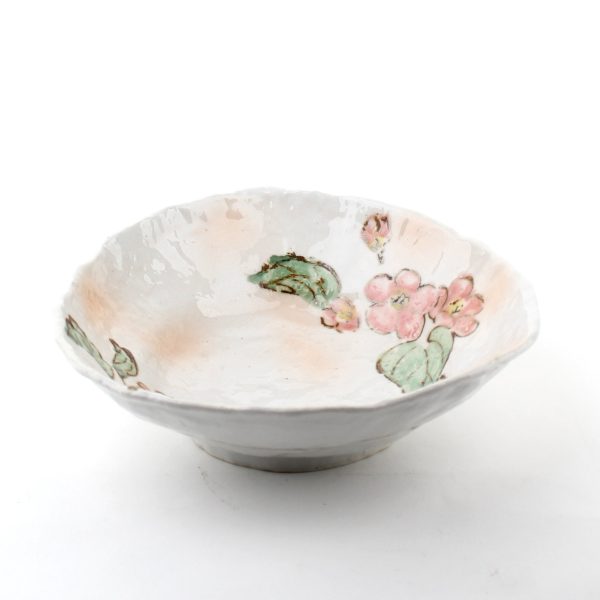 Blurred Cherry Blossom Triangular 20 cm Ceramic Bowl For Sale