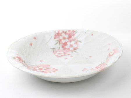 Cherry Blossom 24 cm Ceramic Bowl on Sale