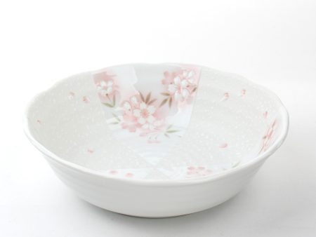 Cherry Blossom 21.5 cm Ceramic Bowl Hot on Sale