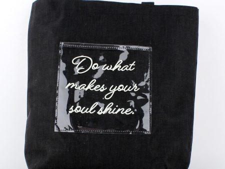 Tote Bag (With Pocket Words 9x26x34cm) For Cheap