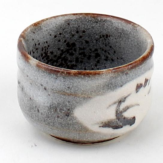 Nezumi Shino 6.5 cm Sake Cup Hot on Sale