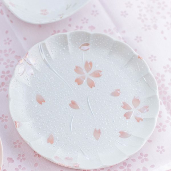 Pearl Flower 16.5 cm Ceramic Dish Online Hot Sale