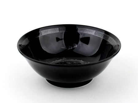 Tenmoku Dragon 19.5 cm Ceramic Ramen Bowl For Cheap