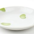 Plate (Porcelain Bean 2cm d.13.5cm) For Discount