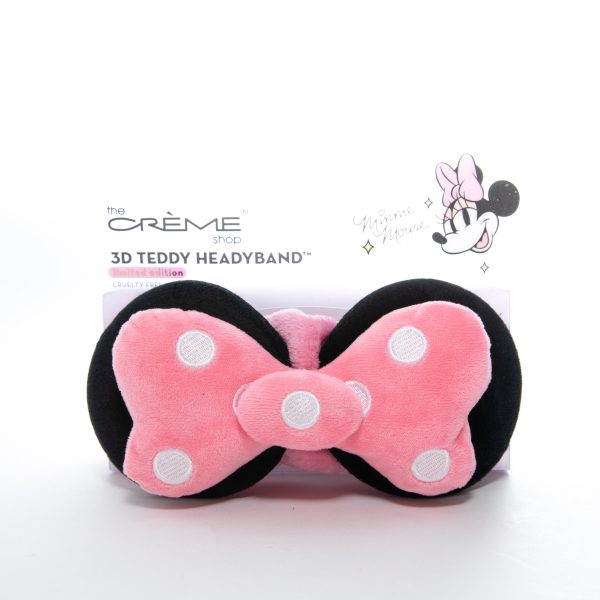 The Creme Shop Minnie Mouse 3D Teddy Headyband Hot on Sale