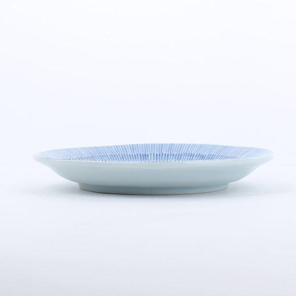 Kyou Tokusa Ten Grass Porcelain Plate d.16.5cm Cheap