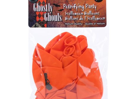 G.Ghouls 10ct. 12  Printed Hween Balloons, 4asst., pbh Online now