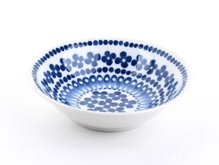 Blue Fiore Soup Bowl For Sale