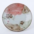 Oval Koyagokoro Lucky Owl Porcelain Plate d.15cm Online