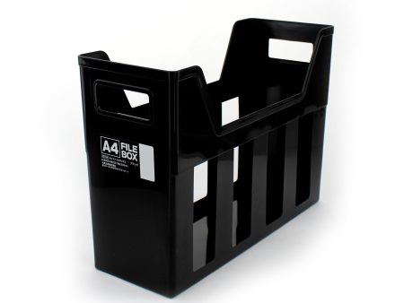 A4 Black File Box on Sale