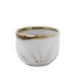 Milky White Pampas Grass Porcelain Sake Cup For Discount