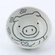 Pig Porcelain Bowl Online now