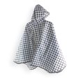 Checkered Poncho with Bag Rain Online Sale