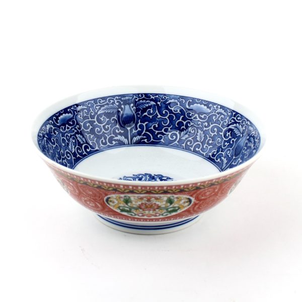 Nishiki-Japanese Brocade 19.5 cm Ceramic Ramen Bowl For Discount