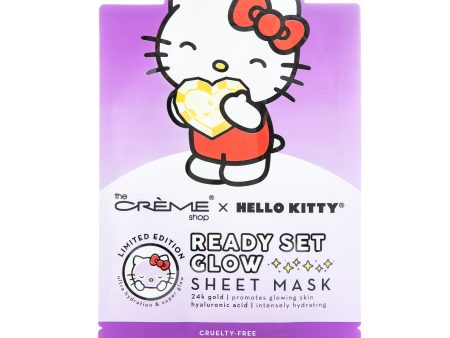 The Creme Shop Hello Kitty Ready Set Glow Sheet Mask Hot on Sale