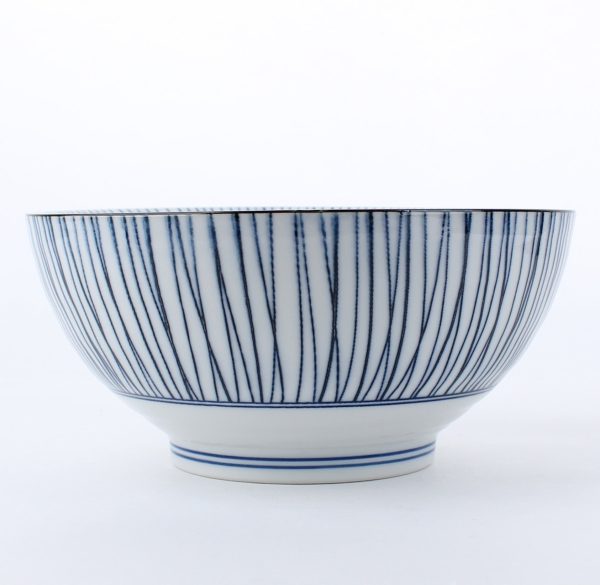 Hosotokusa Thin Ten Grass Porcelain Bowl d.18.5cm Discount