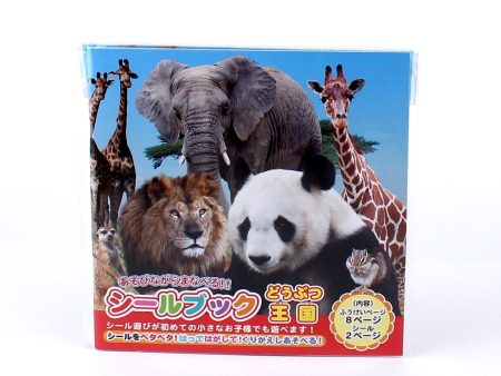 Animal Habitat Sticker Book with Animal Stickers (10 Pages) Sale