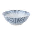 Kyou Tokusa Ten Grass Porcelain Ramen Bowl d.19.2cm Supply