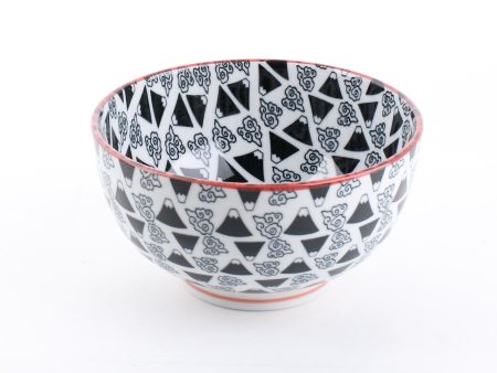 Mt. Fuji Porcelain Bowl For Cheap