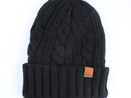 Cable Knit Free Size Knit Hat Online Sale