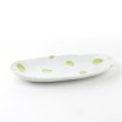 Porcelain Oval Long Plate (Bean) Online