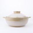 Ceramic Snow Brush Strokes Earthenware Pot (21cm) Online Hot Sale