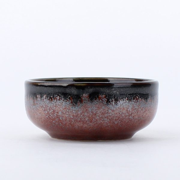 Red Metal Maru Chiyohisa Porcelain Bowl d.7.6cm Sale