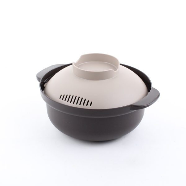 Microwave Cooking Pot for One Person 1.5 L Online now