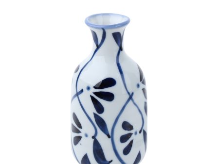 Arabesque Porcelain Tokkuri Sake Bottle 180mL Hot on Sale