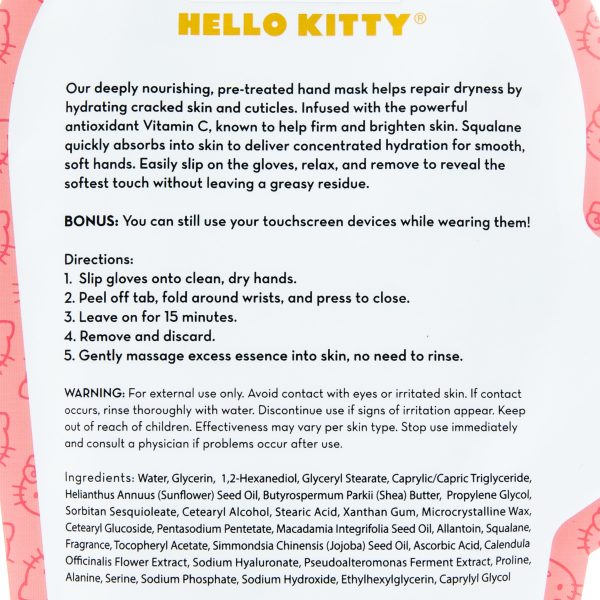 The Creme Shop Hello Kitty Hand Mask Supply