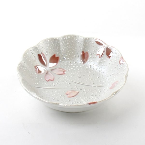 Pearl Flower 13.5 cm Ceramic Bowl For Sale