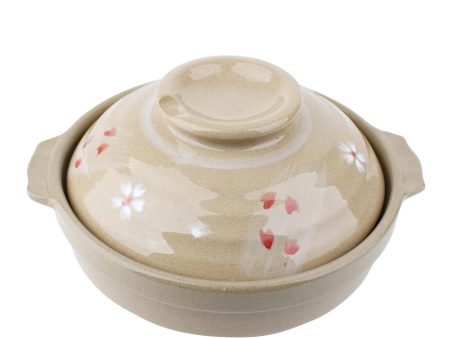 Ceramic Cherry Blossom Earthenware Pot (19cm) Online