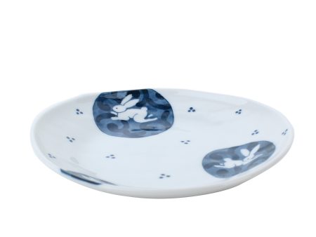 Circle Rabbit Porcelain Plate Online