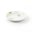 Plate (Porcelain Bean 2cm d.13.5cm) For Discount