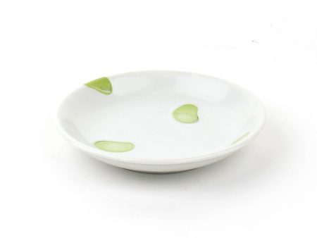 Plate (Porcelain Bean 2cm d.13.5cm) For Discount