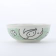 Pig Porcelain Bowl Online now