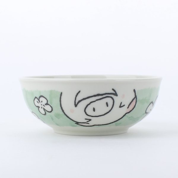 Pig Porcelain Bowl Online now