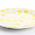 Lemon Motif Lightweight Porcelain Plate Fashion