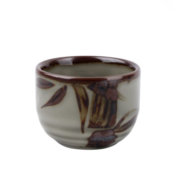 Mashiko Bamboo Porcelain Sake Cup For Sale